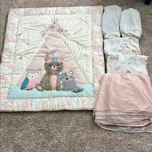 Adorable Animal Baby Quilt